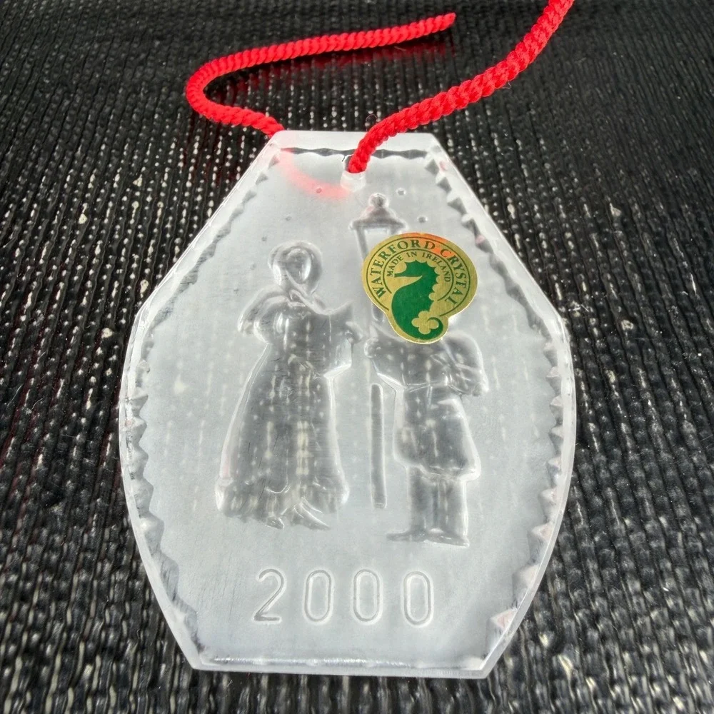 Waterford Crystal 2000 Carolers Ornament Joys‎ of Winter 3rd Edition New in Box